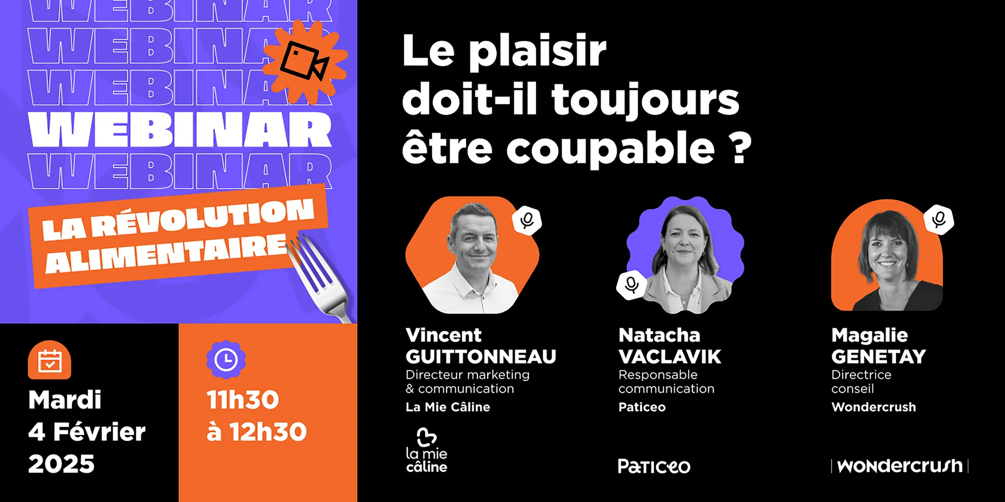 WEBINAR - La révolution alimentaire dans l’assiette... et dans la com’ ! 🍽️ 